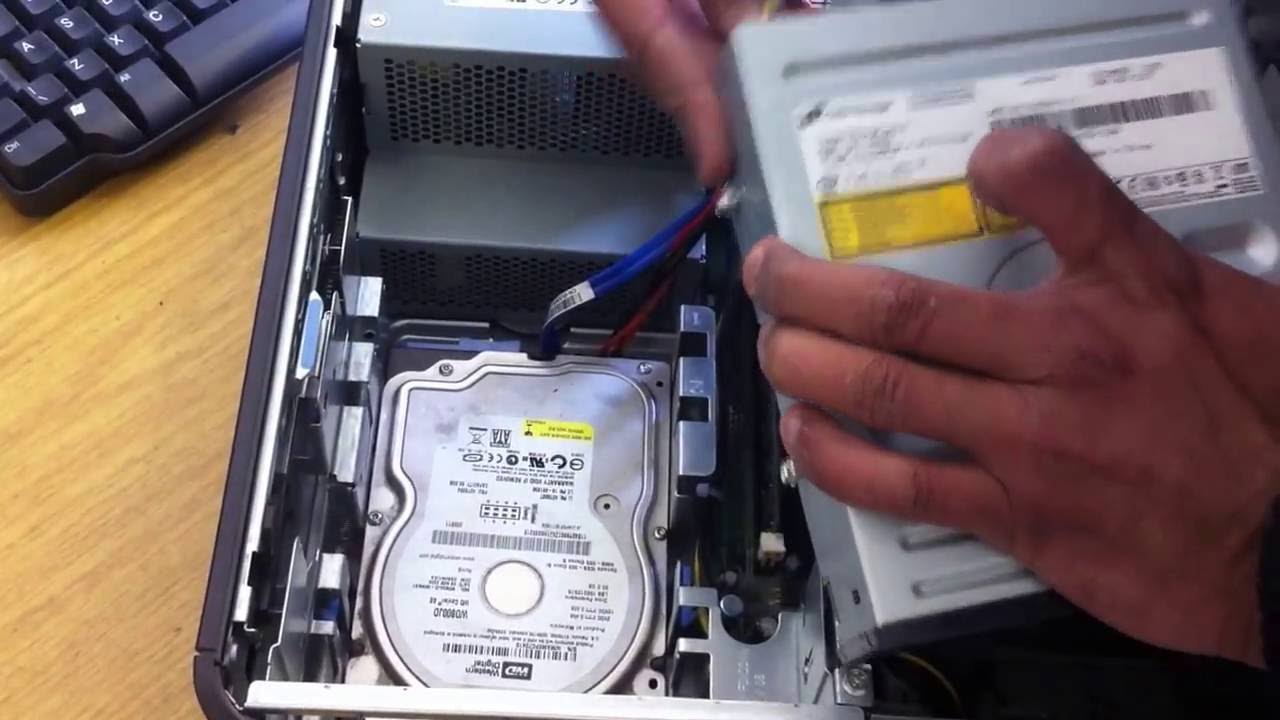 How To Open Cd Drive On Dell Desktop
